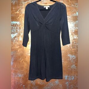 Black 3/4 Sleeve Dress